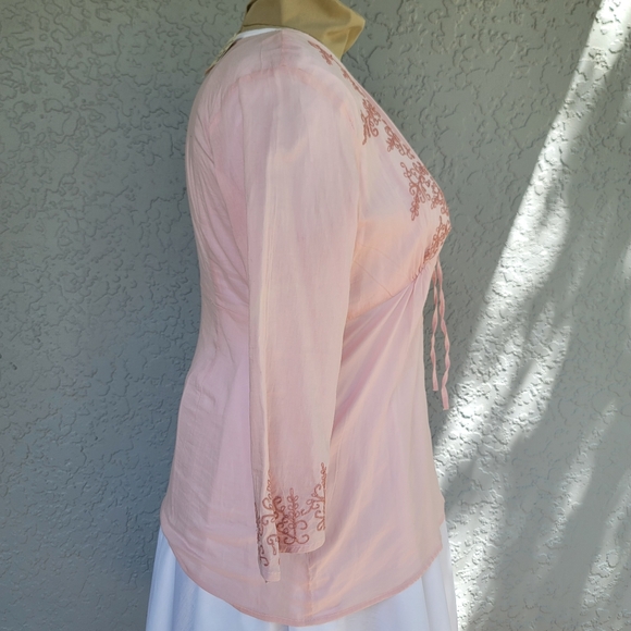 NWT Pink Cotton shirt sz XL - Picture 4 of 11